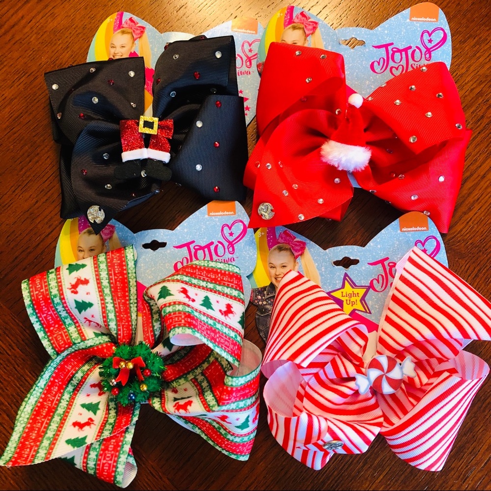 Set of Jojo Siwa hair bows